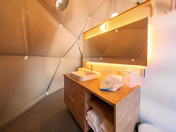 Bathroom 4, Glamping Gokan, Nakagawa