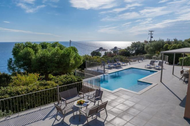 Outdoor pool 5, Villa Niki with swimming pool, Ionian Islands