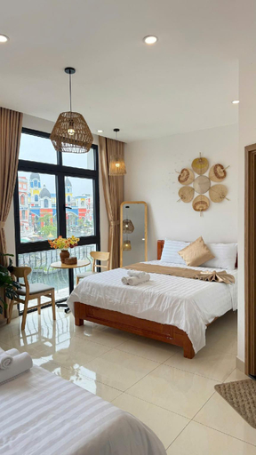 Bedroom 2, Local Spa Mini Hotel Grand World River View, Phú Quốc