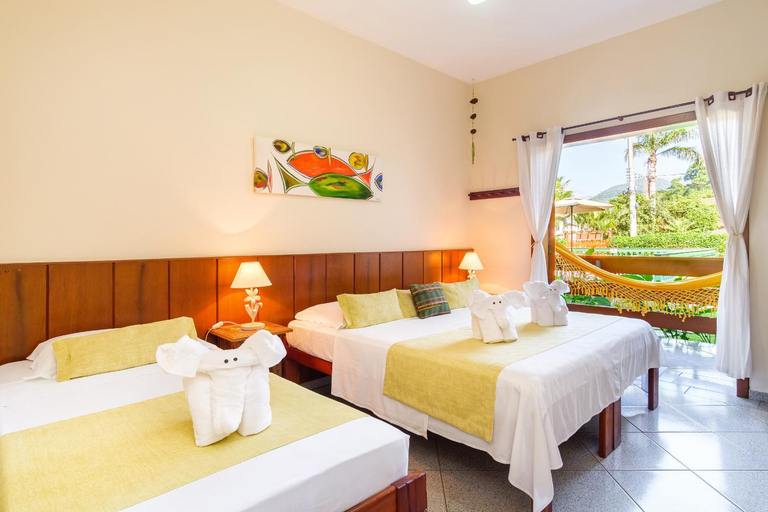 Bedroom 2, Pousada Vivamar, Ubatuba