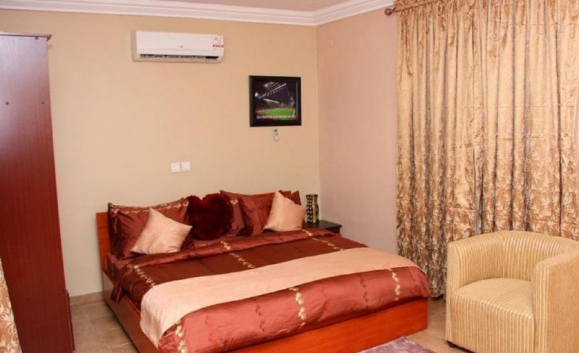 Bedroom 2, House 6 Apartment, AbujaMun