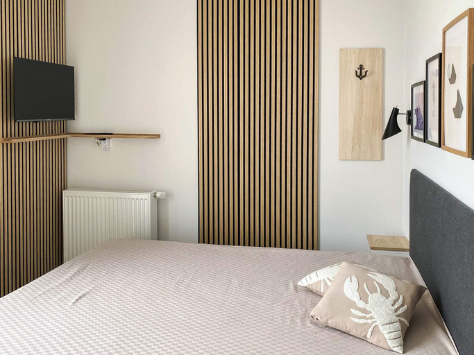 Bedroom 2, Apartment mit Ostseeblick-Sandpieper, Plön