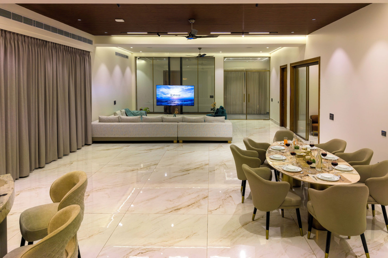 Dining 5, Elivaas Levante Farms 5 BHK Villa, Delhi