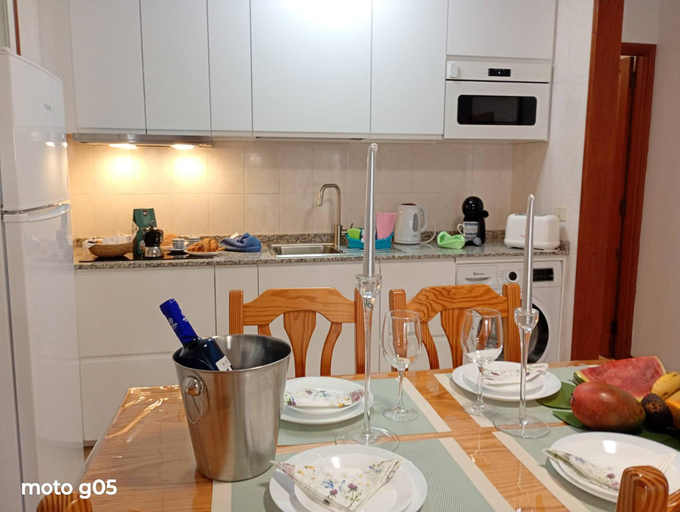 Kitchen 3, Charming 1-Bedroom Apartment with Sea Views in Brea Baja, Santa Cruz de Tenerife