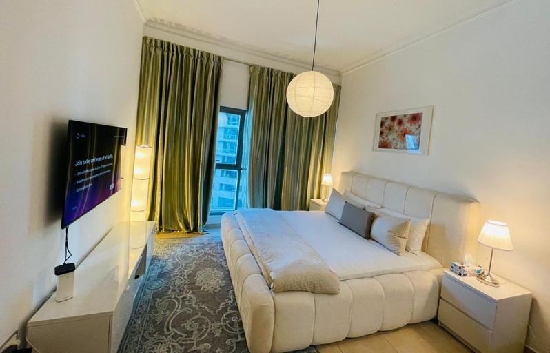 Bedroom 3, Studio in Dubai Marina walking JBR Beach & Cruise, Dubai
