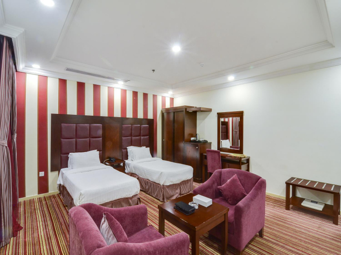 Bedroom 2, اجنحة ايلاف الاندلس - شقق مخدومة اقتصادي Elaf Suites Economy Serviced Apartments, Jeddah