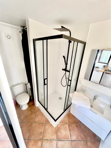 Bathroom 4, Séjour au coeur de ville avec jacuzzi et piscine, Var