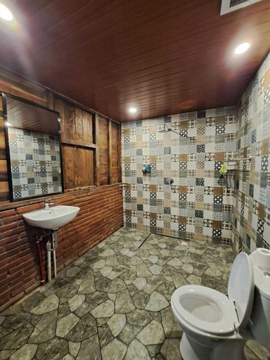 Bathroom 3, Melasti Mountain Villas, Karangasem