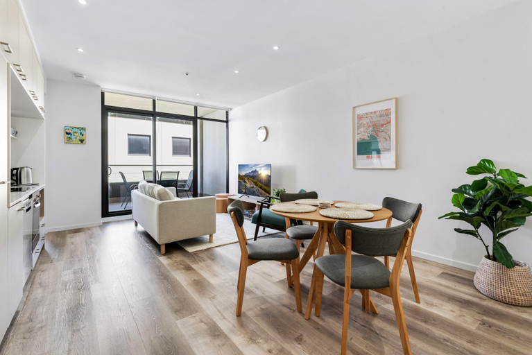 Separate living room 2, Stylish 2-Bed Apartment Near MCG, Melbourne