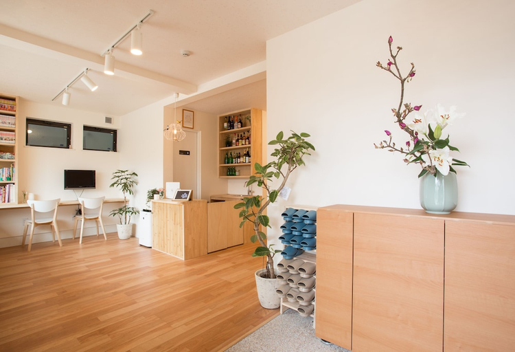 Public Area, Mulan Hostel, Kyoto