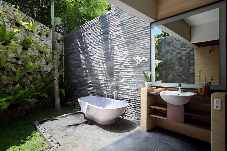 Bathroom 2, 델 시엘로 빌라, Badung