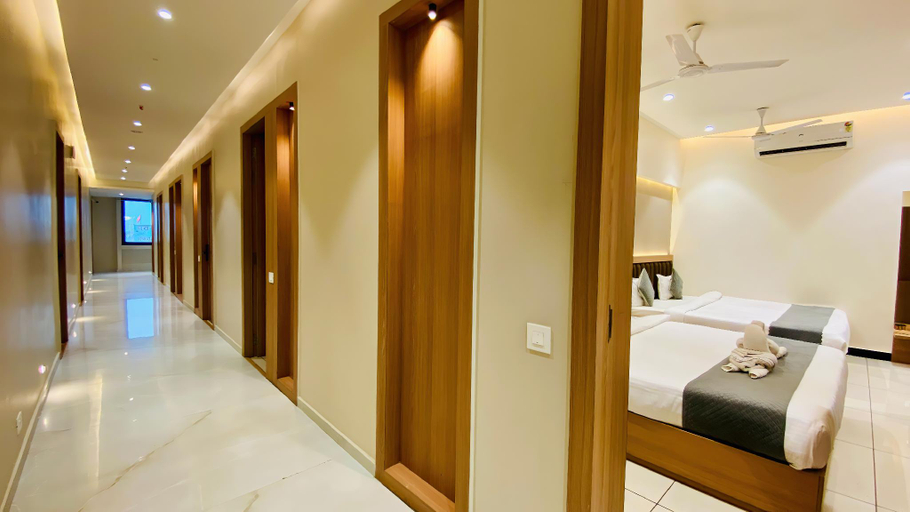 Bedroom 3, Hotel Pratikalpa, Ujjain