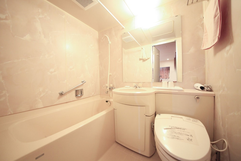Bathroom, Heiseikan Shiosaitei Hanatsuki Annex, Hakodate