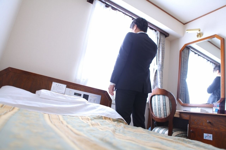Bedroom 2, Terminal Art Inn, Niigata