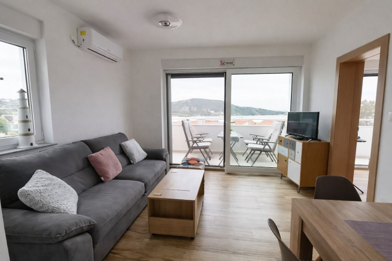 Living area 3, Blue Horizon Apartment, Primošten