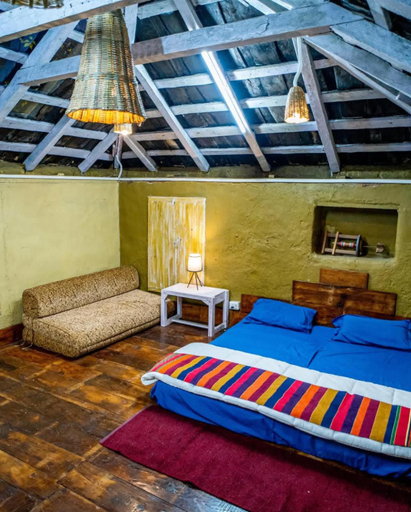 Bedroom 2, Bir Heritage Villa, Mandi