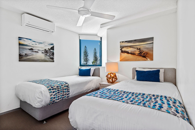 Bedroom 3, Peninsular Beachfront Resort, Maroochy - Mooloolaba