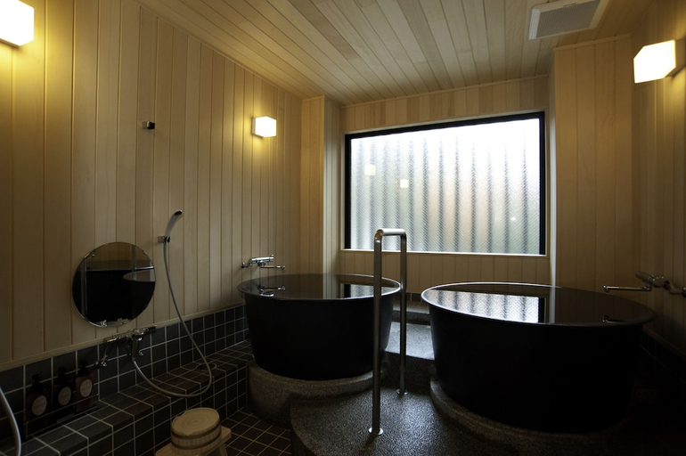 Bathroom 4, Ryosaino Oyado Mizuhaso, Hatsukaichi