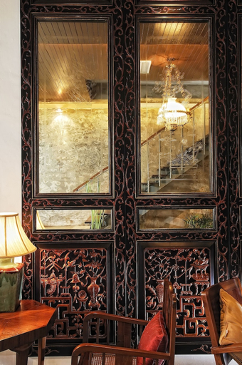 Public Area, Courtyard @ Heeren Boutique Hotel, Malacca City