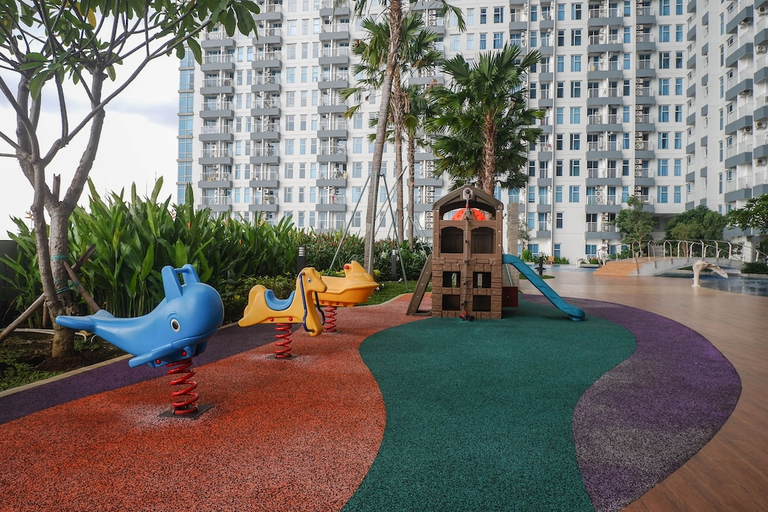 Childrens Play Area - Outdoor, Aesthetic 2Br Connected To Mall At Supermall Mansion Apartment, Surabaya