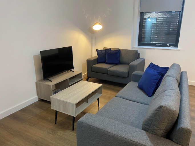 Living area 3, The Square Apartments Flat 1, Swindon