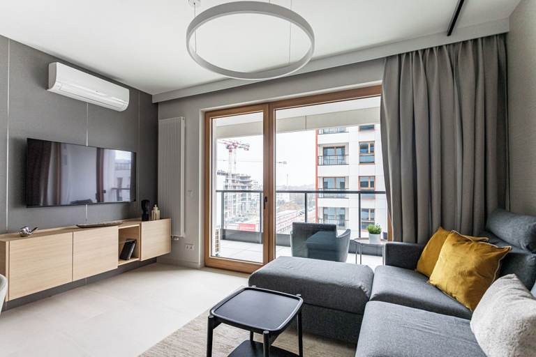 Living area 4, Towarowa Square P&O Apartments, Warsaw