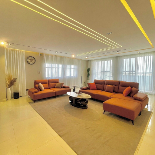 Living area 2, Phaluxe Shortlets, AbujaMun