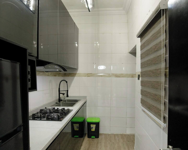 Private kitchen 3, Abujaluxeliving Shortlets, AbujaMun