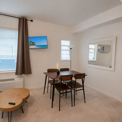 Dining, Miami Beach Charm Inviting 1br Space, Miami-Dade