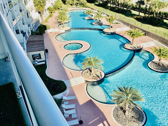 Pool 5, Diamond Beach Resort-escape #516, Galveston