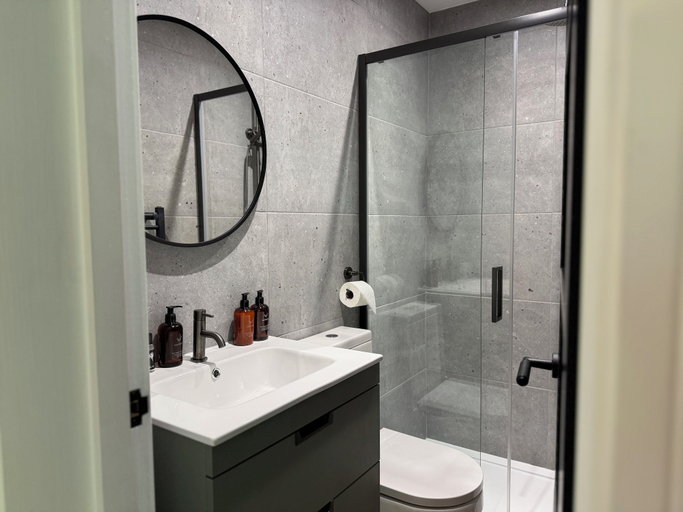 Bathroom 3, Forest Lodges, Conwy
