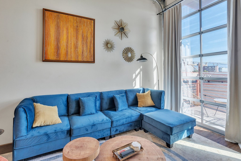 Living area 4, Modern Condo With Mountain Views, Walk To Downtown 2 Bedroom Condo, Salt Lake
