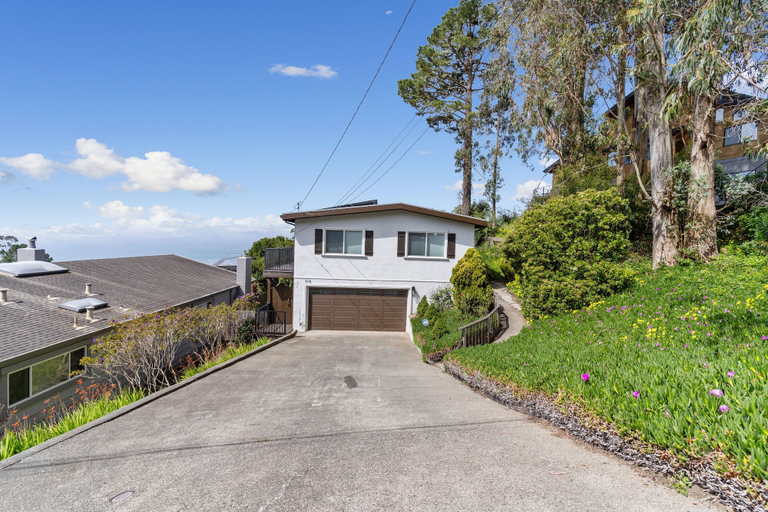 Exterior 2, 180-Degree Ocean Views Deck + Hillside, San Mateo