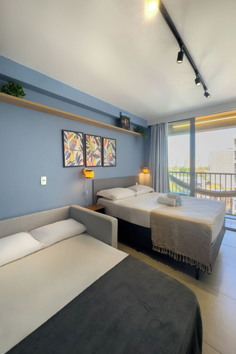 Room 2, Urban Garden em Moema Varanda e Academia, São Paulo