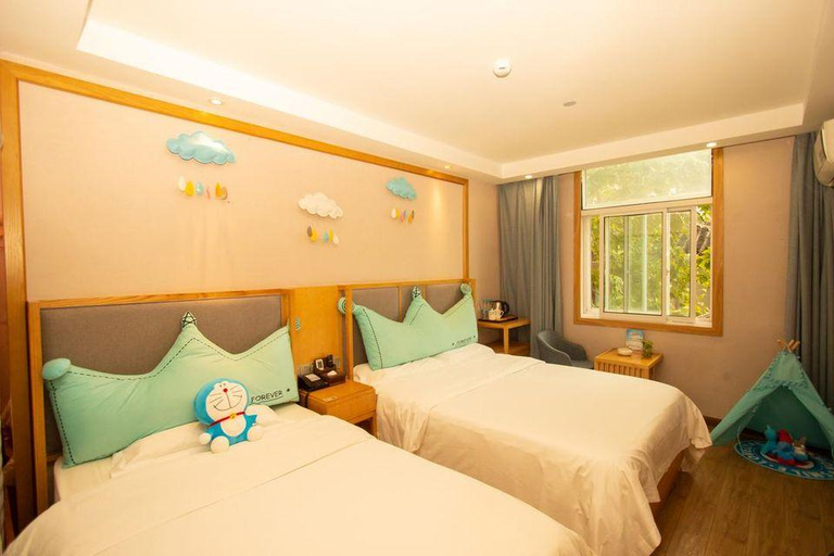 Bedroom 3, Ruiting Holiday Hotel (Suzhou Guanqian Humble Administrator's Garden), Suzhou