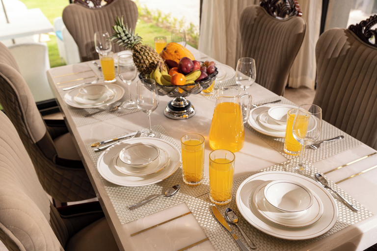 Dining 5, Elivaas Gardenia 4 BHK Farmhouse, Gurgaon