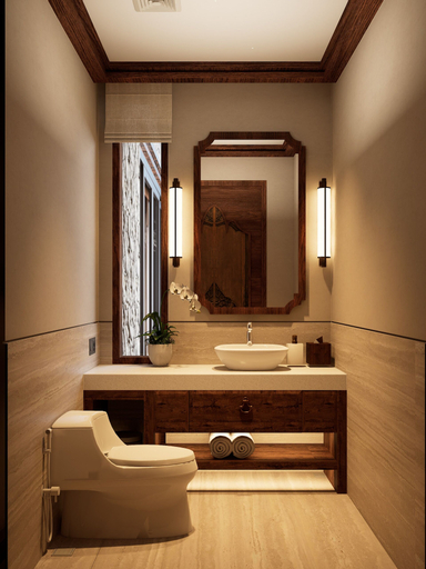 Bathroom, Avala Nusa Dua Bali, Badung