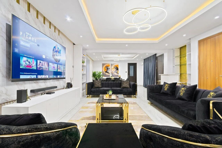 Living area 4, Mosilo Villa Apartment, AbujaMun