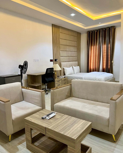 Room 5, The Crib Serviced Apartment, Eti-Osa