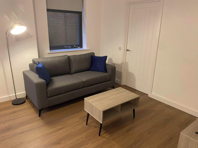 Living area, The Square Apartments Flat 2, Swindon