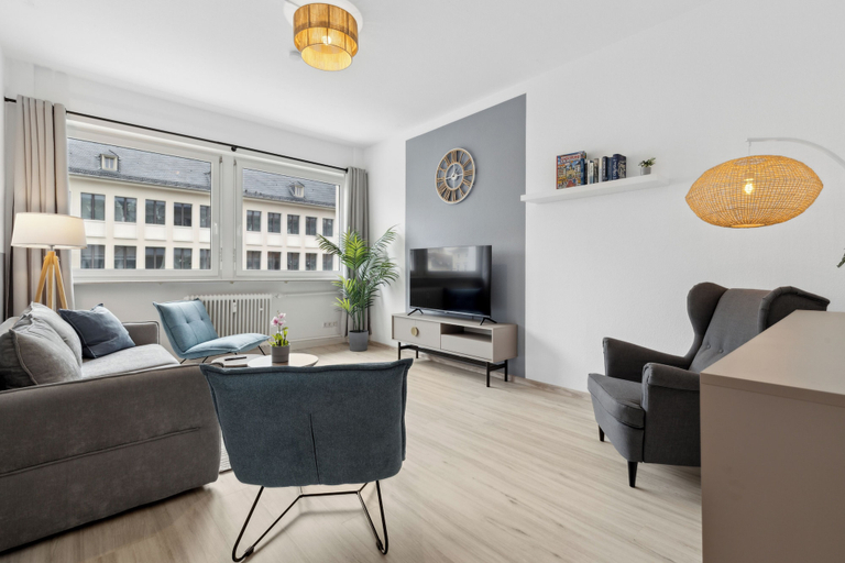 Living area 3, Apartment Pyramidenblick, Karlsruhe