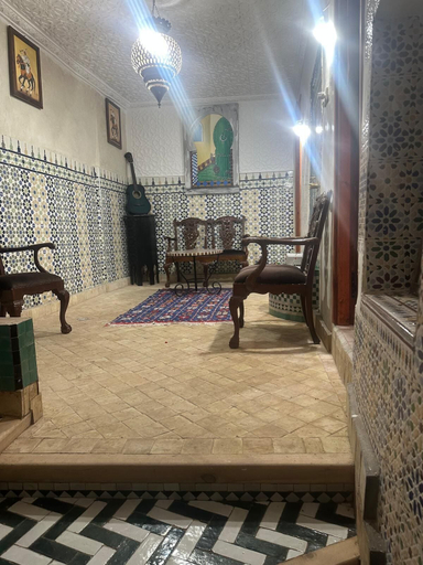 Interior detail, dar dmana riad sarsar, Marrakech