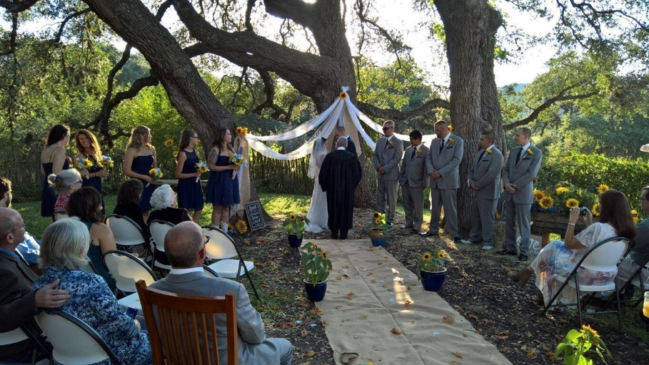 Outdoor banquet area, Bluebird Hill with Star Suite 5 Bedroom Home, Uvalde