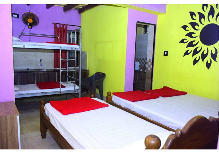 Bedroom 5, Belaku Farm House, Uttara Kannada