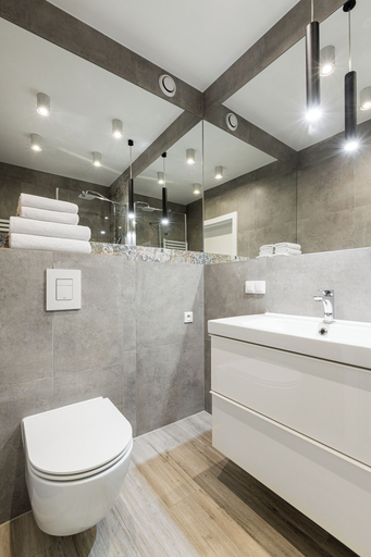 Bathroom 2, Native Apartments Sarego 16, Kraków City