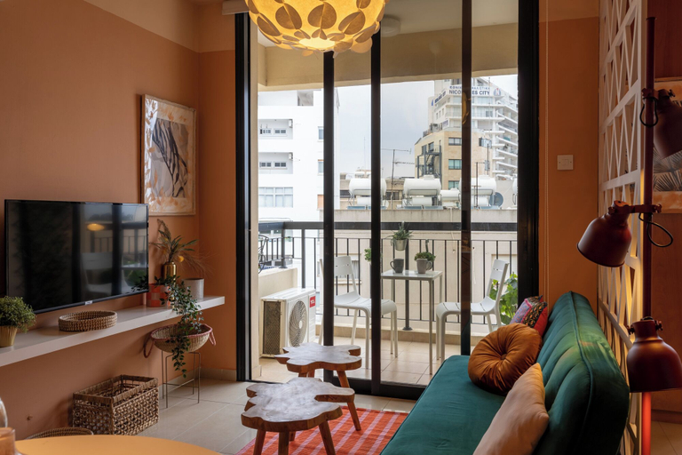 View from room, Johny's Spot - 1BR & Balcony in Larnaca, Larnaca