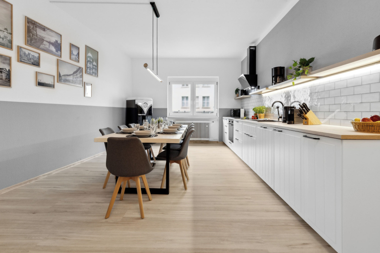 Private kitchen 2, Apartment Pyramidenblick, Karlsruhe
