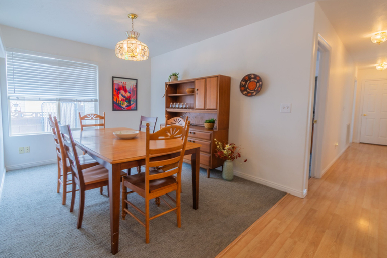 Dining 4, Traveler's Rest 3 Bedroom Home by RedAwning, Iron