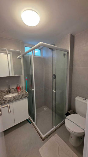 Bathroom, Flat Nixxus 17 a passos da praia byLP, Ipojuca