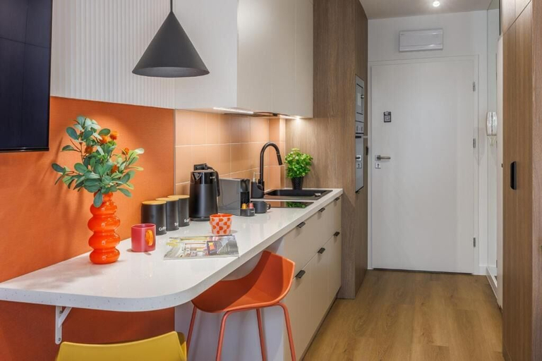 Private kitchen 3, Emihouse Rubikon Apartments, Rzeszów City